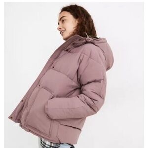 New With Tags Madewell Holland Puffer Coat